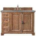 James Martin Vanities Providence 48in Single Vanity, Driftwood w/ 3 CM Grey Expo Quartz Top 238-105-5211-3GEX